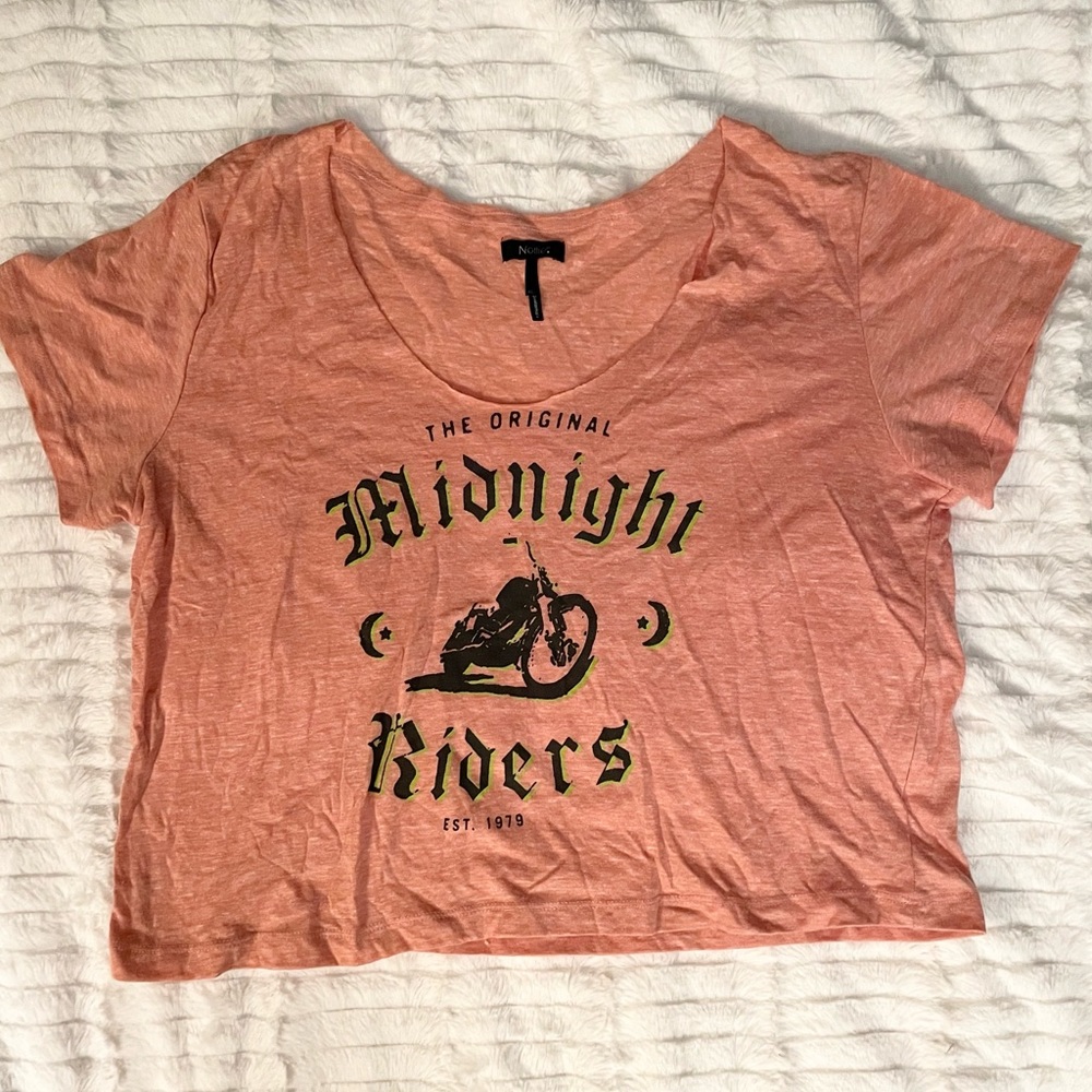 Nollie Print Crop Top — Size XL